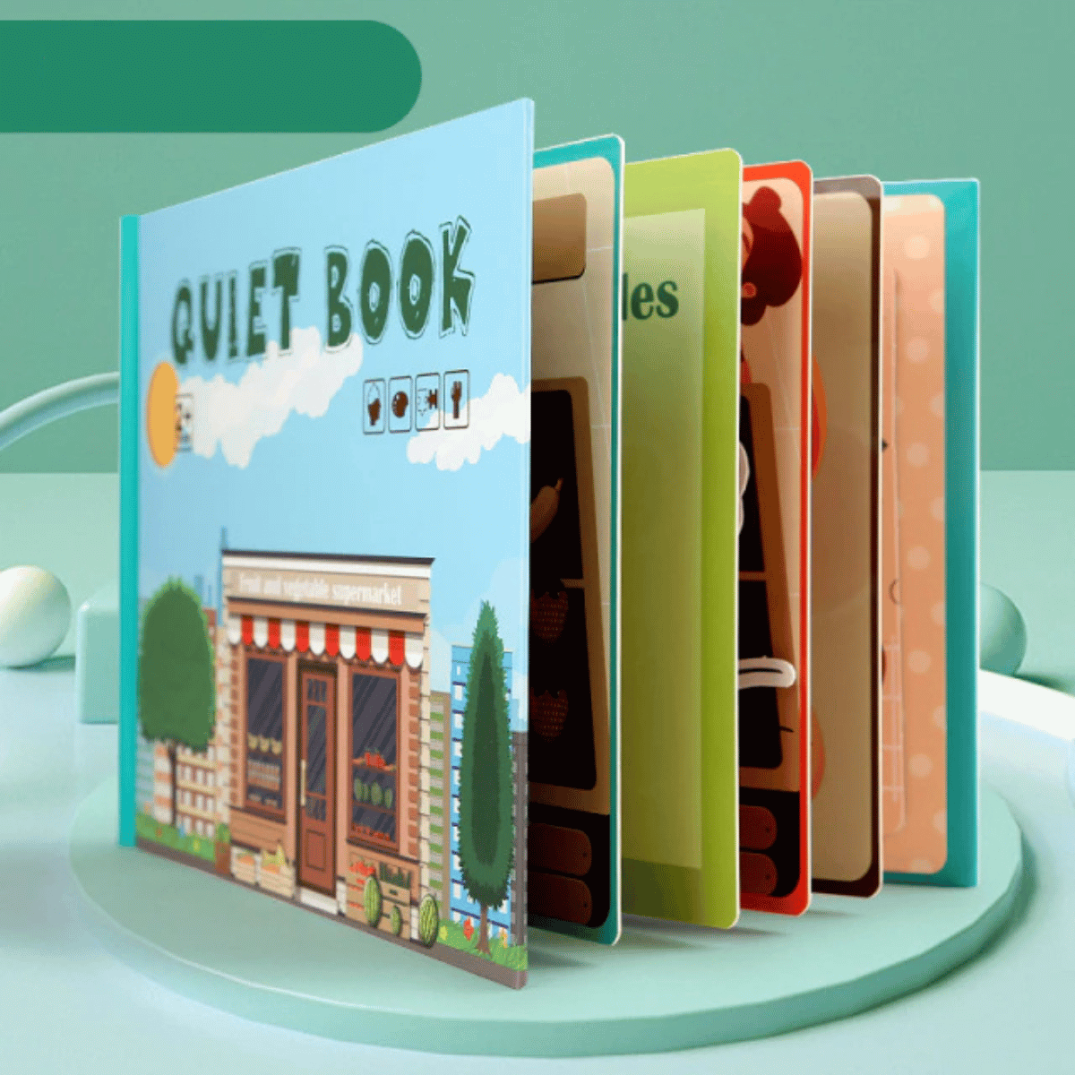 Toystar My First Busy Book Montessori | Interactive Education - Toddler Toys - Interactief Onderwijs - Peuterspeelgoed (12)