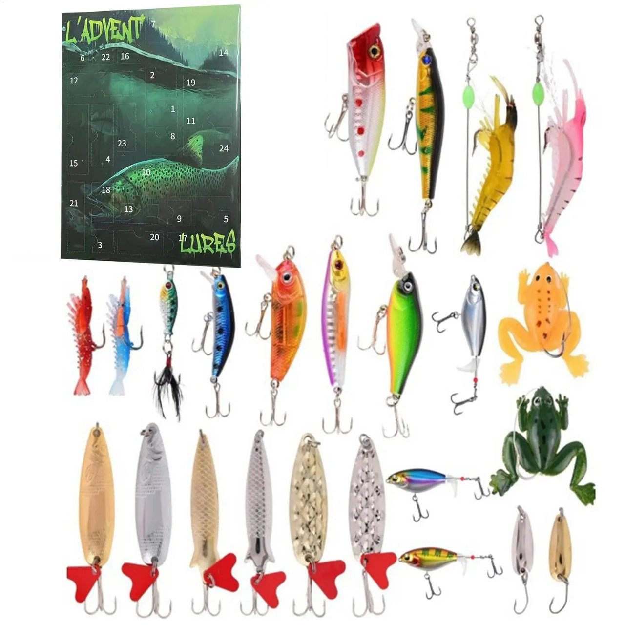 Toystar Fishing Advent Calendar for Fishermen | Holiday gift (4)