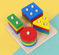 Thumbnail for Toystar EcoToys Building Blocks | Develop Creativity - Montessori building blocks for children - Ontwikkel Creativiteit - ...