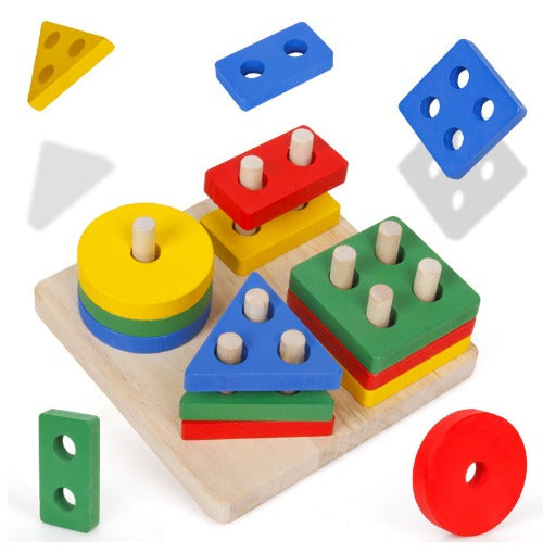 Toystar EcoToys Building Blocks | Develop Creativity - Montessori building blocks for children - Ontwikkel Creativiteit - ...