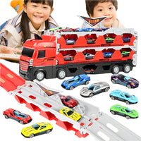 Thumbnail for Toystar MegaTransporter | Endless racing fun - Toy trailer with cars and launch track - Eindeloos raceplezier - Speelgoed ...