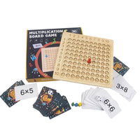 Thumbnail for Toystar Ecotoys MathMaster | Fun Learning - Wooden Montessori Multiplication Game with Flash Cards - Fun Learning - Houten...