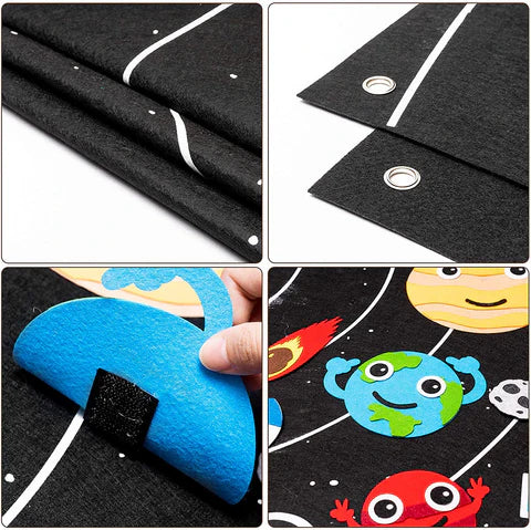 Toystar Planetary Adventure Board | Discover the Universe - Educational Felt Board for Kids - Ontdek het Universum - Educa...