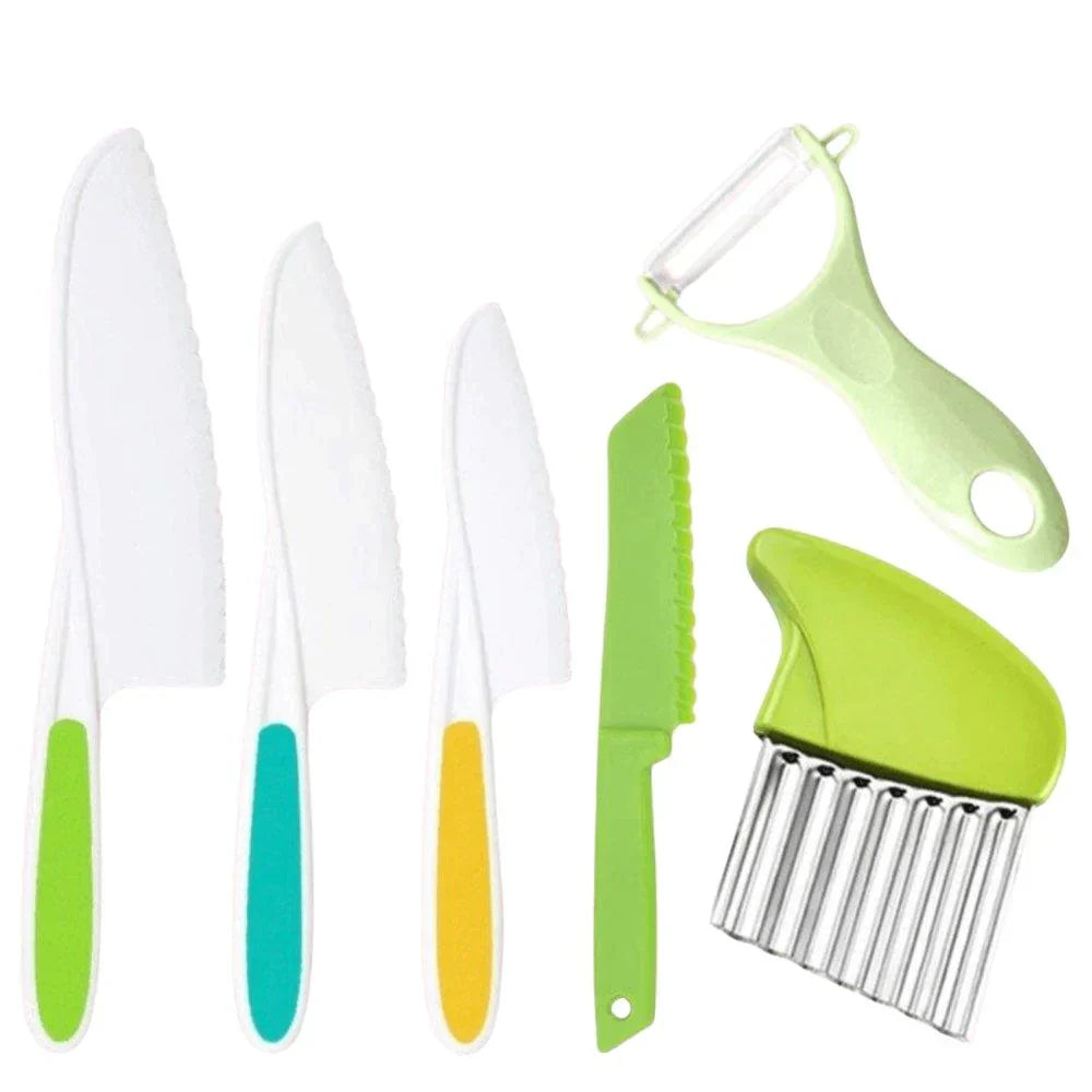 Toystar KidzChef Set | Safe Cooking for Children - Children's Cooking Knife Set - Veilig Koken voor Kinderen - Kinderkookm...