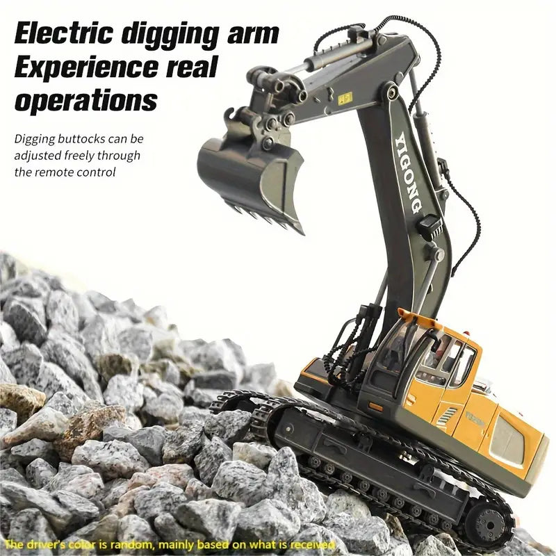 Toystar RC Power Machine | Ultimate Fun for Young Adventurers - Steerable Excavator - Ultiem Speelplezier voor Jonge Avont...