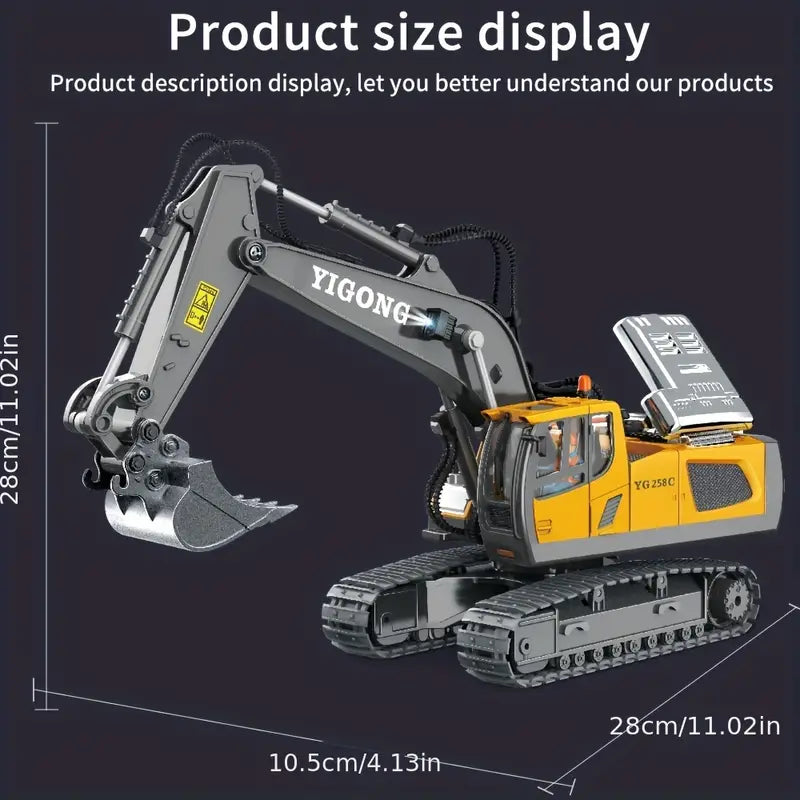 Toystar RC Power Machine | Ultimate Fun for Young Adventurers - Steerable Excavator - Ultiem Speelplezier voor Jonge Avont...