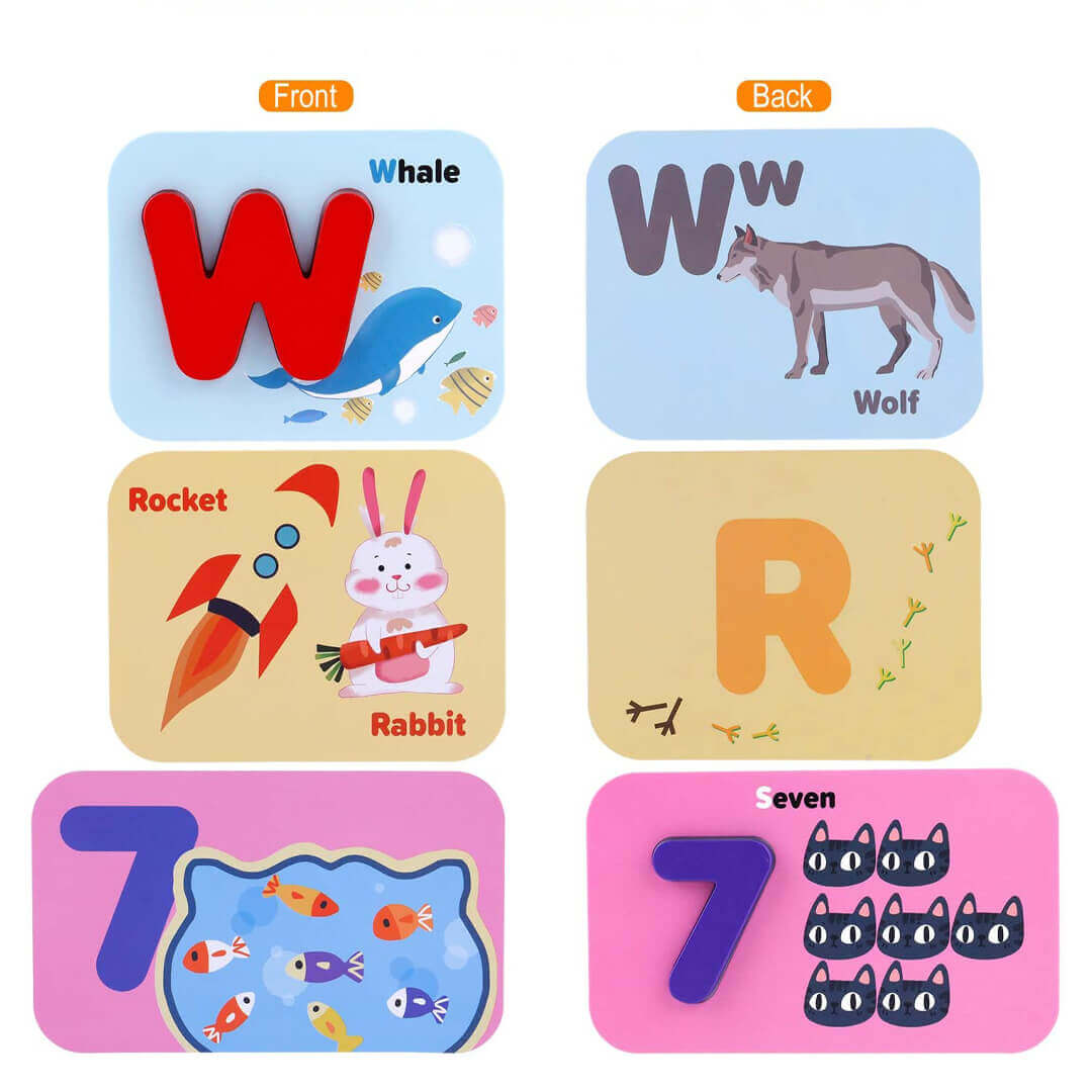 Toystar Flashcards for Letters and Numbers | Make learning fun - Educational Toys for Kids - Maak leren leuk - Educatief S...