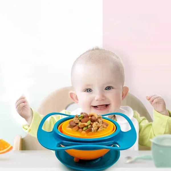 Toystar Gyro Bowl | Make eating easy - Spill-free bowl with 360° rotation - Maak eten makkelijk - Morsvrije kom met 360° r...