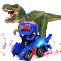 Thumbnail for Toystar Transforming Dinosaur Toy Car | Best Automatic Transformer Toy Car - Encourages Creative Play - Beste Automatische...