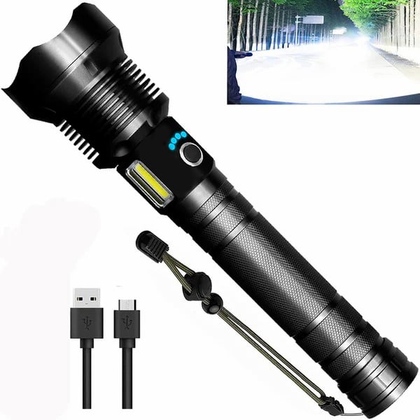PowerBeam Pro | Unparalleled clarity for any situation - The ultimate tactical flashlight for safety and power