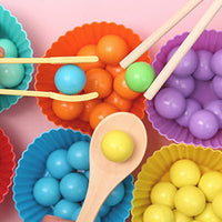 Thumbnail for Ecotoys BeadBounce | Count, Slide, Win - Montessori Bead Board Sorting Game