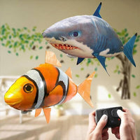 Thumbnail for Finplay Flying Sharks and Clownfish | Endless fun and creativity - Play and discover together