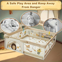 Thumbnail for Toystar SafeNest Playbox | Safe play and discovery - Baby play gate with soft protection - Bestseller - Veilig spelen en o...