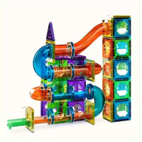 Thumbnail for Toystar Magnetix Magneto Track Blocks | Stimulate creativity - Magnetic Building Blocks Toys - Bestseller - Stimuleer crea...