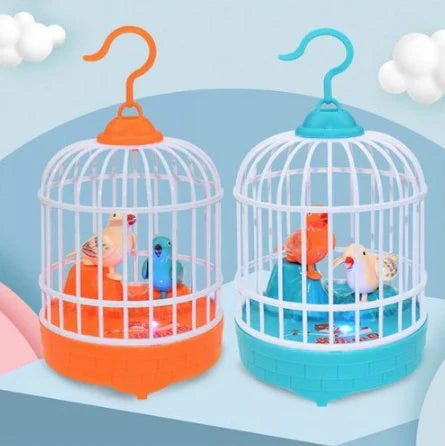 Toystar FeatherTune Interactive Bird Cage | Play and Learn Bird Cage for Children - Light and Sound Function - Speel en Le...