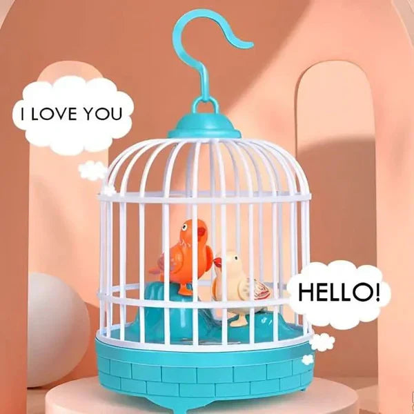 Toystar FeatherTune Interactive Bird Cage | Play and Learn Bird Cage for Children - Light and Sound Function - Speel en Le...