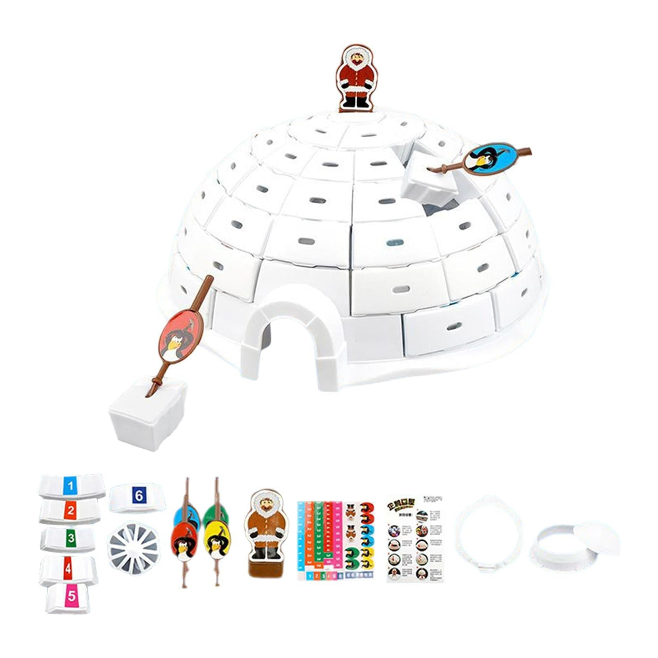 Igloo Bricks | Free your inner joy with this penguin board game! - Stimulates fun and strategic thinking