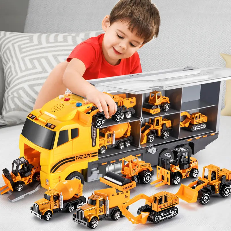 Toystar MiniMover | Creative Building Fun for Children - Toy Set with Diecast Vehicles - Creatieve Bouwpret voor Kinderen ...