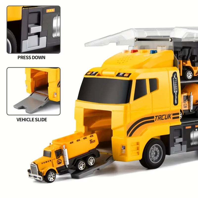 Toystar MiniMover | Creative Building Fun for Children - Toy Set with Diecast Vehicles - Creatieve Bouwpret voor Kinderen ...