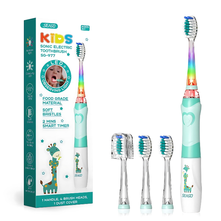 Toystar Happy Smile Kids Electric Toothbrush | Transform brushing your teeth into an adventure! - Safe and Playful Cleanin...