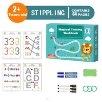 Thumbnail for Toystar Children's Tracing Workbook | Stimulates playful learning and motor skills - Play and learn fun - *Stimuleert spel...