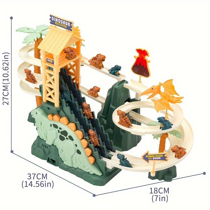 Toystar DinoLoop | Exciting Racing Adventure - Double Loop Dinosaur Race Track for Kids - Spannend raceavontuur - Dubbele ...