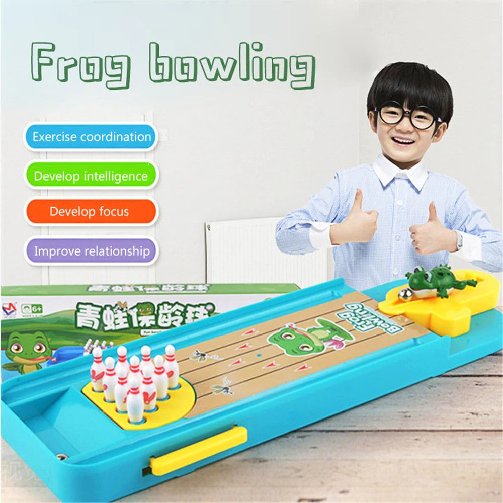 Toystar Bowling Frog | Fun for Children - Mini Bowling Table Game - Gezelligheid voor Kinderen - Mini Bowling Tafel Spel (9)