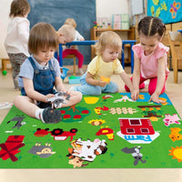Thumbnail for Toystar Felt board with animals | Educational toys for toddlers - Discover the world - Creëer magie met verhalen - Educati...