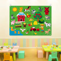 Thumbnail for Toystar Felt board with animals | Educational toys for toddlers - Discover the world - Creëer magie met verhalen - Educati...