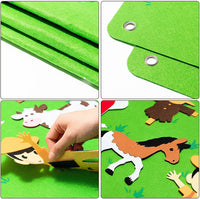 Thumbnail for Toystar Felt board with animals | Educational toys for toddlers - Discover the world - Creëer magie met verhalen - Educati...