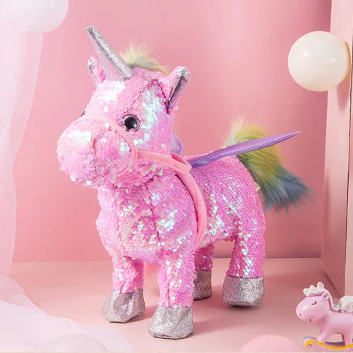 Toystar Magical Unicorn | Sing and walk happily - Dancing Magical Unicorn Plush - Bestseller - Vrolijk zingen en lopen - D...