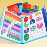 Thumbnail for Toystar Magnetix NumiBook | Learning through Play – Montessori Fractions Game with Magnetic Math Set - Leren door Spel – M...