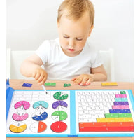 Thumbnail for Toystar Magnetix NumiBook | Learning through Play – Montessori Fractions Game with Magnetic Math Set - Leren door Spel – M...