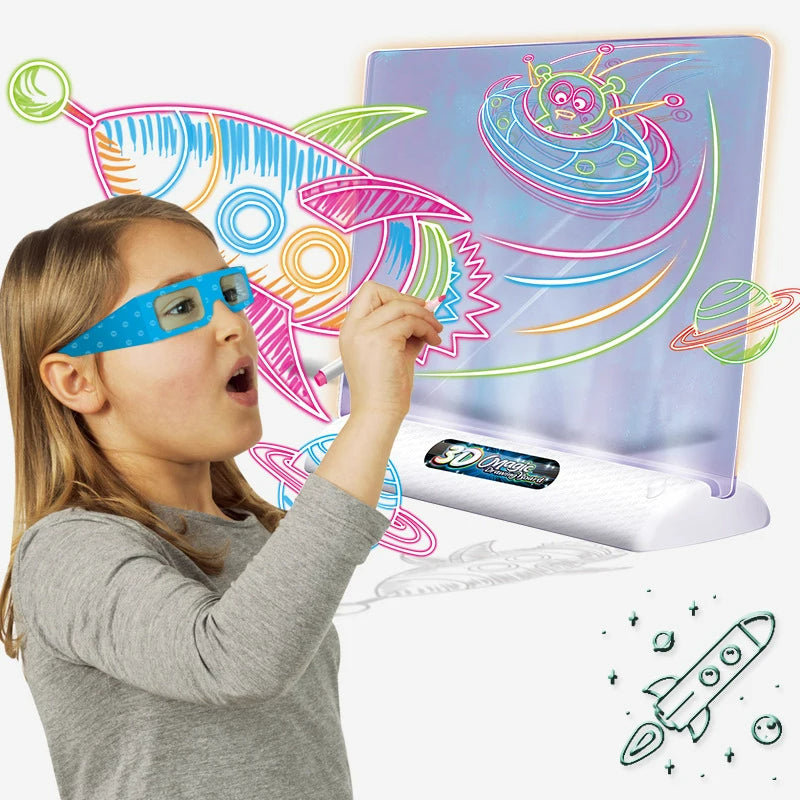 Toystar GlowArt | Creative magic in 3D - Magic LED Drawing Board - Creatieve magie in 3D - Magische LED Tekenbord (2)