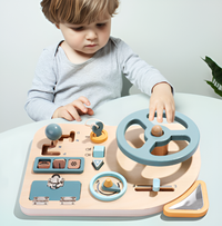Thumbnail for Toystar BusyCar | Develop skills on the go - Montessori Auto Busy Board - *Ontwikkelvaardigheden onderweg - Montessori Aut...