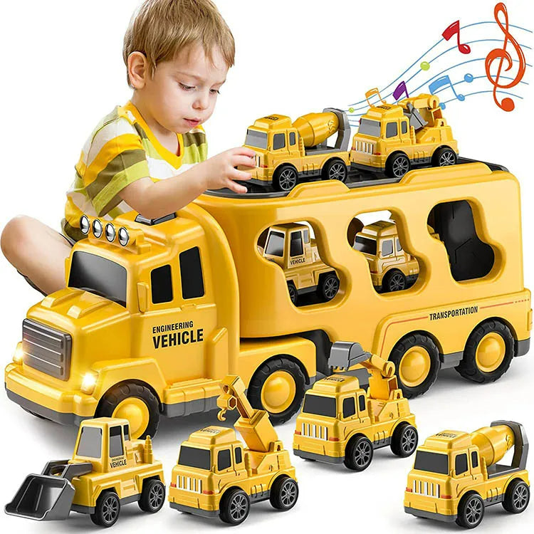 Toystar TransportFun | Toy truck set with light and sound - Magic Car City Adventure - Bestseller - Speelgoed vrachtwagens...