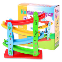 Thumbnail for Toystar EcoToys Race & Play | Endless Fun - Colorful Wooden Car Racing Track - Eindeloze Pret - Kleurige Houten Autorennba...