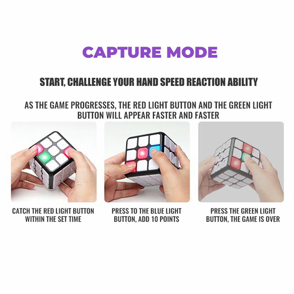 Toystar LumiCube | Smart fun - Interactive light-up cube with sound and music - Bestseller - Slim speelplezier - Interacti...