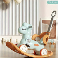 Thumbnail for Shining Baby Rocking Horse | Magical fun for your little one - 2-in-1 Rocking Horse and Balance Bike