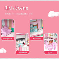 Thumbnail for Wonderland Dollhouse | Magical mini world - DIY princess castle with LED lighting