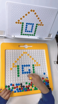 Thumbnail for MagPad | Magnetic drawing board - Stimulates creativity and fine motor skills