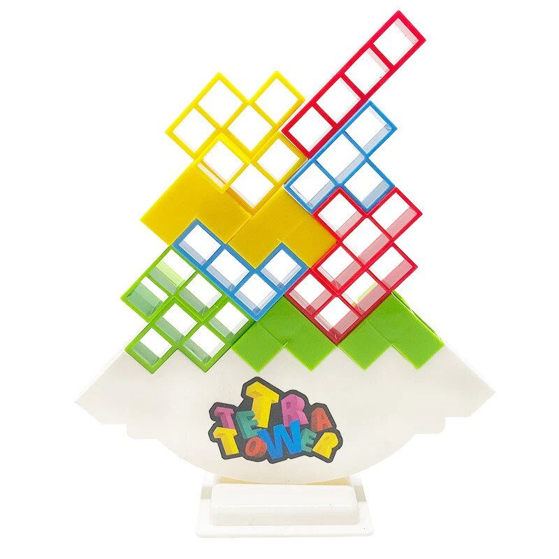 TetraTower | Build and balance! - Tetris Stacking Game