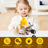Thumbnail for Ecotoys Busy Cube | Learning through Play - Toys for on the go