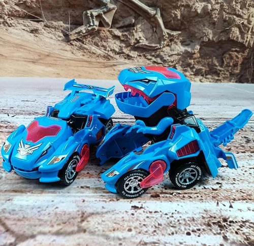 Transforming Dinosaur Toy Car | Best Automatic Transformer Toy Car - Encourages Creative Play