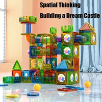 Thumbnail for Toystar Magnetix Magneto Track Blocks | Stimulate creativity - Magnetic Building Blocks Toys - Bestseller - Stimuleer crea...