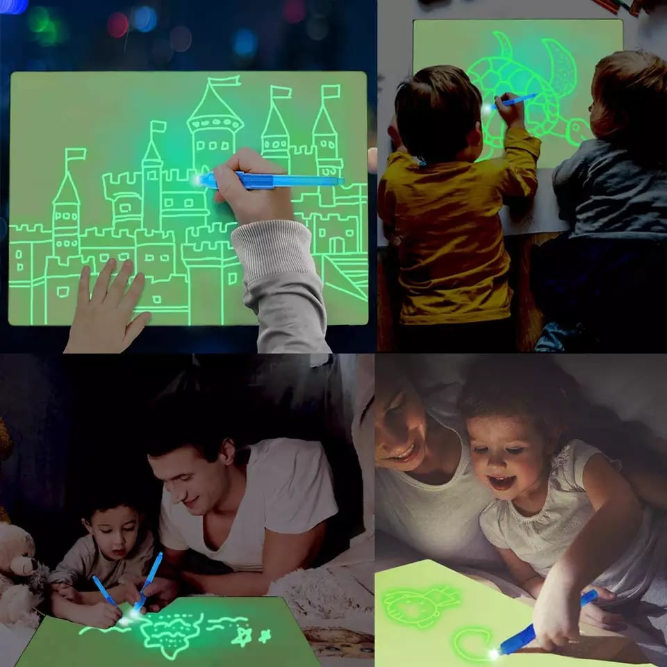 Toystar LumoTek | Magic LED Drawing Pad for Kids - Creative Educational Toys - Magische LED Tekenpad voor Kinderen - Creat...