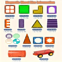 Thumbnail for Toystar Magnetix Magneto Track Blocks | Stimulate creativity - Magnetic Building Blocks Toys - Bestseller - Stimuleer crea...