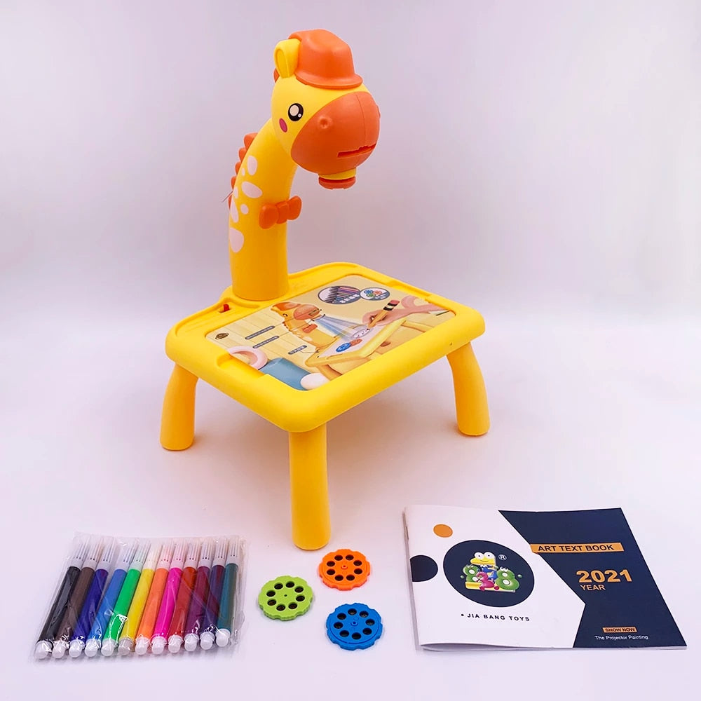 Toystar Dino Table | Let the imagination come alive - Creative dinosaur drawing board including free 12-piece drawing set ...