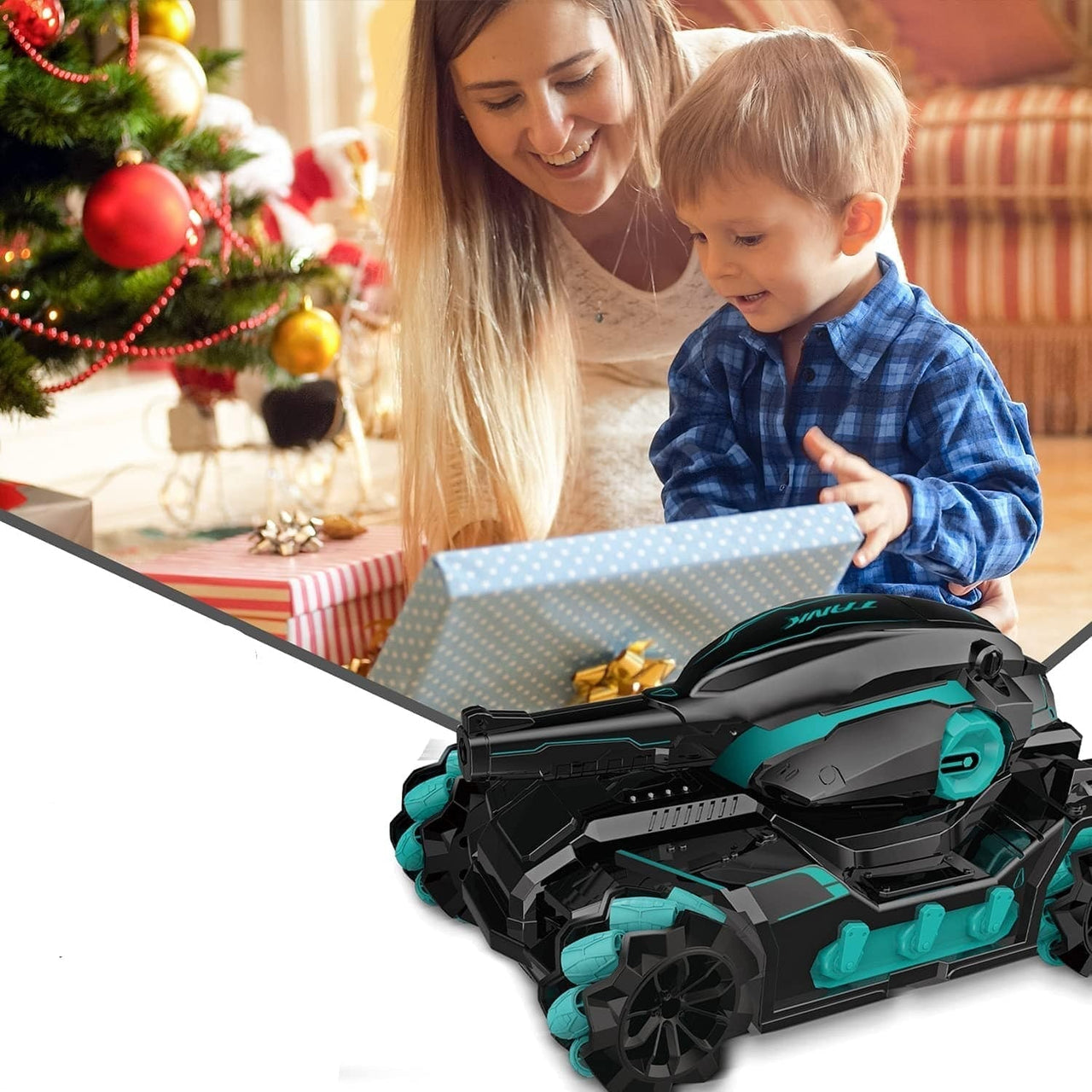 Toystar AquaBlast | The ultimate water battle experience - RC Tank with gesture controls and water bomb shooter! - De ulti...