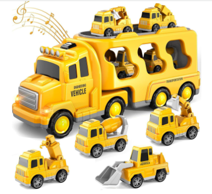 Toystar TransportFun | Toy truck set with light and sound - Magic Car City Adventure - Bestseller - Speelgoed vrachtwagens...